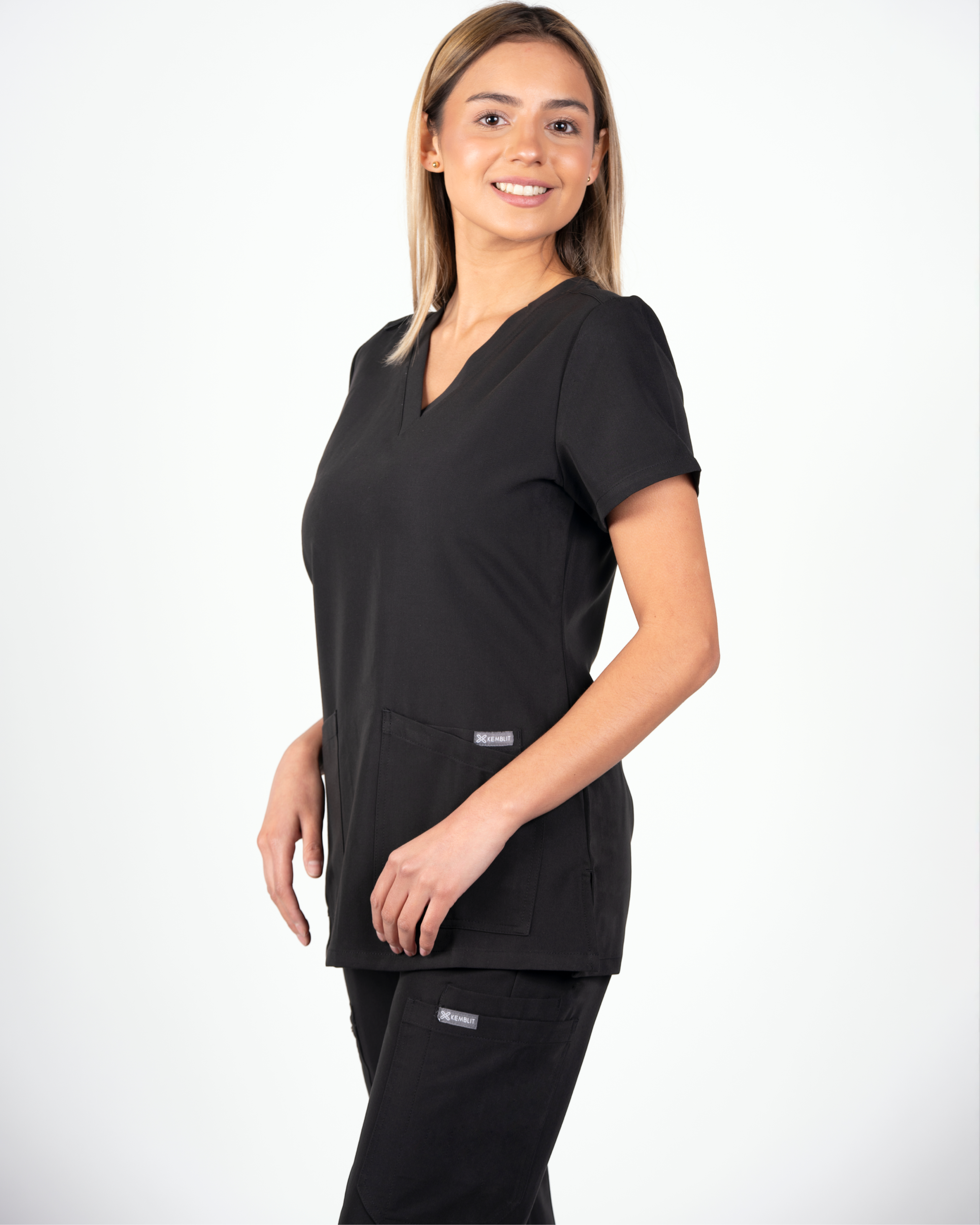 Blusa Clínica Motion – Negro (Top)