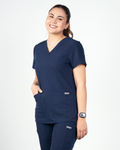 Top Mujer Clínico Motion - Azul Marino - Kemblit