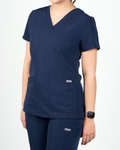 Top Mujer Clínico Motion - Azul Marino - Kemblit